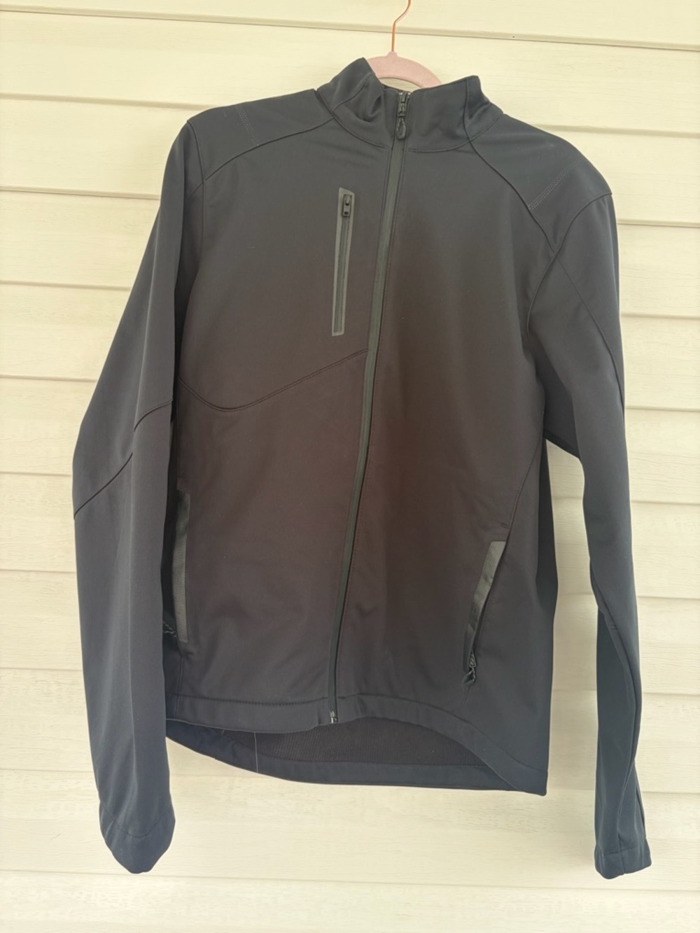 Amazon AKC1 Embroidered Soft Shell Jacket Techwear Lightweight Corporate Zip Up